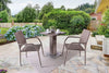 Aminta 3 & 5 Piece Patio Bistro Set