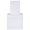 Harvey Makeup Vanity Table with Mirror and Stool