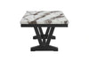 D1319 Black/White Dining Table