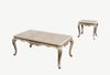 Albacete End Table Walnut & Campage