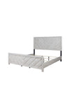 Galaxy Home Denver King Bed in Rustic Oak