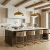 Donatella Beige Velvet Stool
