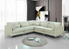Julia Cream Velvet Modular Sectional (5 Boxes)