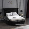 Luxus Black Velvet Full Bed (3 Boxes)