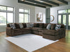 Midnight-Madness Sectional with Chaise