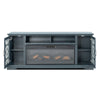 Fidel 74'' TV Console w/ Electric Fireplace