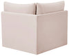 Jacob Pink Velvet Corner