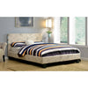 Evans E.King & Cal.King Bed Espressso, White, & Camel