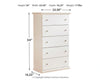 Bostwick Shoals Youth Chest of Drawers