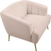 Tori Pink Velvet Chair