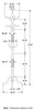 Achelle Coat Rack