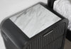 Beckett White/Black Bed Group with Cooler and Speaker