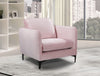 Poppy Pink Velvet Chair