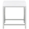 Eliza Makeup Vanity Table with LED Mirror and Stool