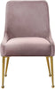 Owen Pink Velvet Dining Chair