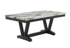 D1319 Black/White Dining Table