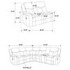 Sycamore Power Reclining Sectional Sofa