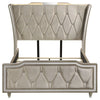 Lorient Wingback Bed with LED Lighting