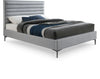 Hunter Grey Linen King Bed