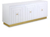 Cosmopolitan White Lacquer Sideboard/Buffet
