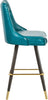 Portnoy Teal Faux Leather Counter/Bar Stool