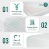 Artemisia 6" Full, Queen, & Twin Memory Foam Mattress