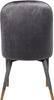 Belle Grey Velvet Dining Chair