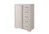 Clara Beige Sliding Door Chest