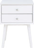 Teddy White Night Stand