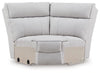 Social Pointe Reclining Sectional with Storage Consoles