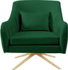 Paloma Green Velvet Accent Chair
