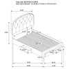 Marianna Panel Platform Storage Bed