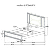Marmore Panel Bed with LED Lighting
