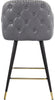 Barbosa Grey Faux Leather Counter/Bar Stool