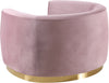 Julian Pink Velvet Chair