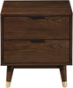 Vance Walnut Night Stand