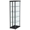 Aero Curio Cabinet with LED Lighting
