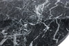 Omni Black Faux Marble End Table
