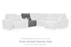 Modmax II Reclining Sectional with Chaise and Audio Console