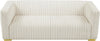 Ravish Cream Velvet Sofa