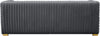 Ravish Grey Velvet Sofa