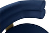 Fitzroy Navy Velvet Counter Stool