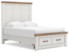 Ashley Savonport Full Panel Storage Bed