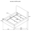 Rebecca Panel Bed
