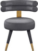 Fitzroy Grey Velvet Dining Chair
