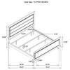 Kauffman Panel Bed
