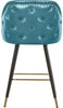 Barbosa Blue Faux Leather Counter/Bar Stool