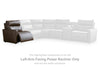 ModZ Power Reclining Sectional with Audio Console