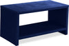 Cleo Navy Velvet Night Stand