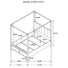 Gran Park Canopy Panel Bed